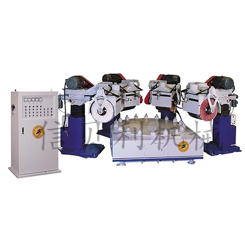 圓盤連續(xù)旋轉(zhuǎn)自動拋光機(jī)ST-607